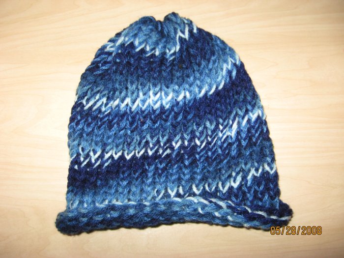 Blue Mix skully