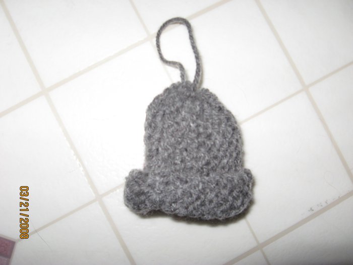 Knitted cat toy--hat