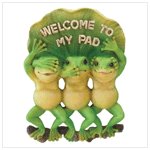 Welcome To My Pad Frogs
