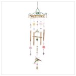 Welcome Hummingbird Wind Chime
