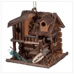 Fishing Cabin Birdhouse