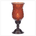 Amber Mosaic Candleholders