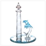 Glass Lighthouse and Dolphins