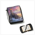 Bible Cover by Kinkade with Verse