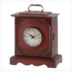 Antiqued Travel Clock