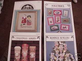 A 4-Pak Assortment of Cross Stitch Patterns ~l