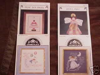 A 4-Pak Assortment of Cross Stitch Patterns ~a