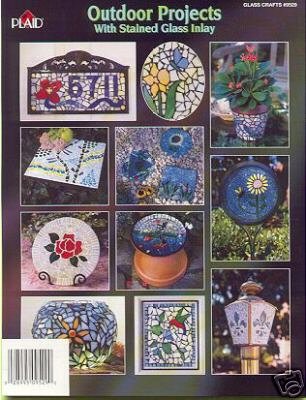 Outdoor STAINED GLASS INLAY 14 Patterns
