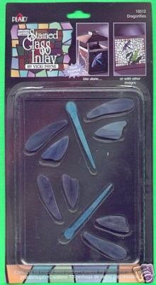 Gallery Glass DRAGONFLY Insert for Stain Glass or Mosiacs
