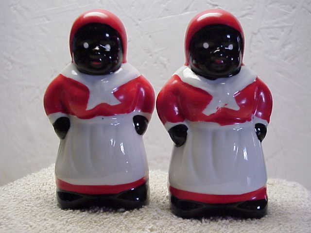 Aunt Jemima Matched Set of S & P shakers