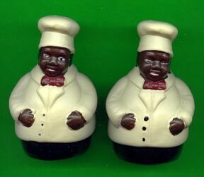 Chef Matched Set of S & P Shakers.