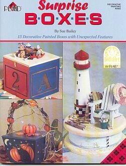 SURPRISE BOXES ~Sue Bailey Painting Booklet
