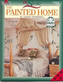 Donna Dewberry ~One Stroke Painted Home