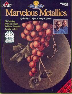 MARVELOUS METALLICS....FolkArt Painting Booklet