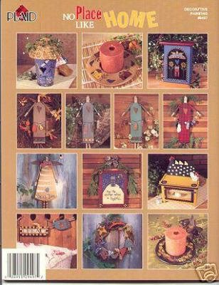 No Place Like Home~15 Folk Art Home Projects Booklet