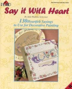 SAY IT WITH HEART~130 Different Patterns Booklet by Plaid