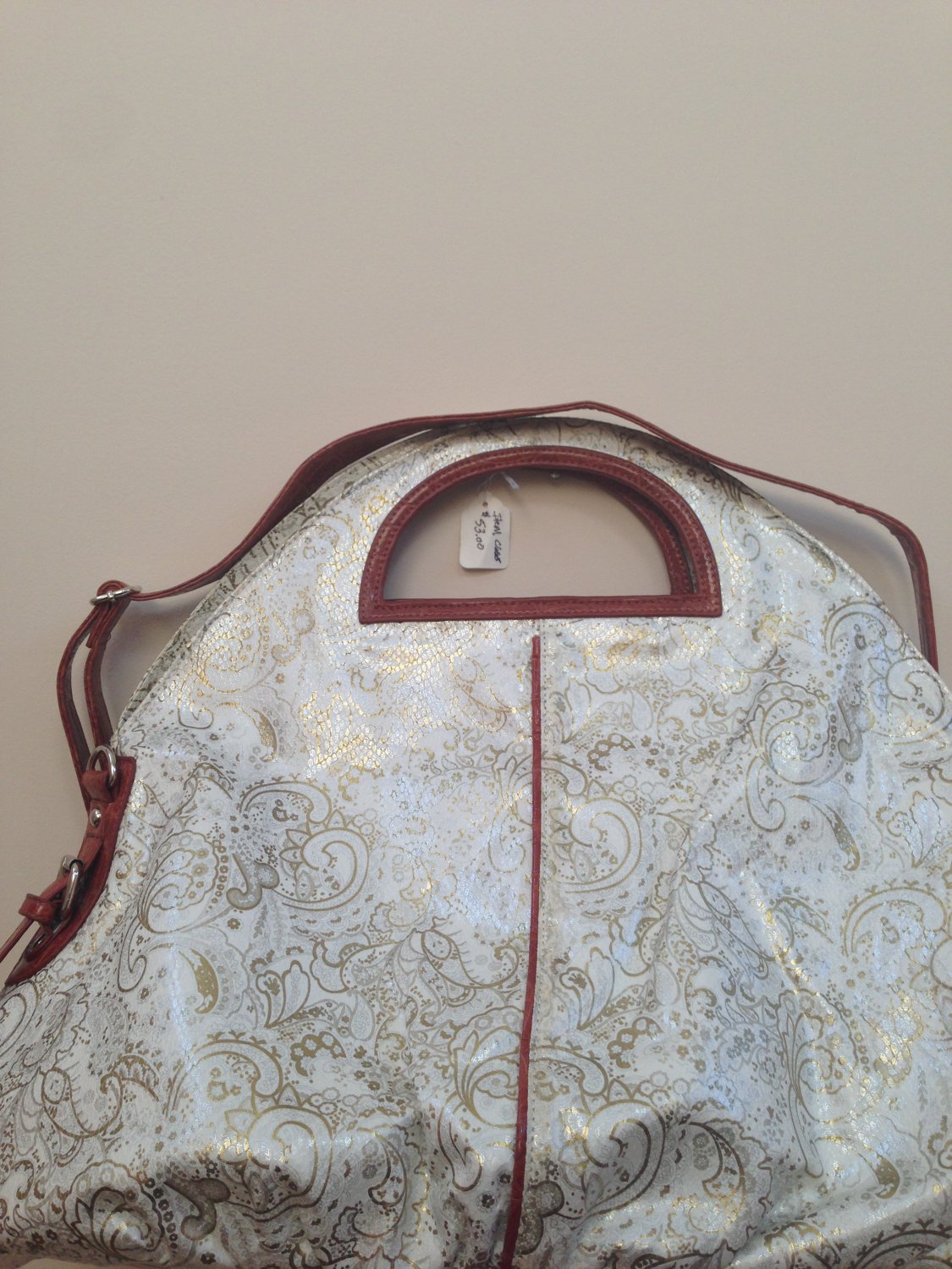 Trendy Kim Faux Leather Handbag with Shoulder Strap