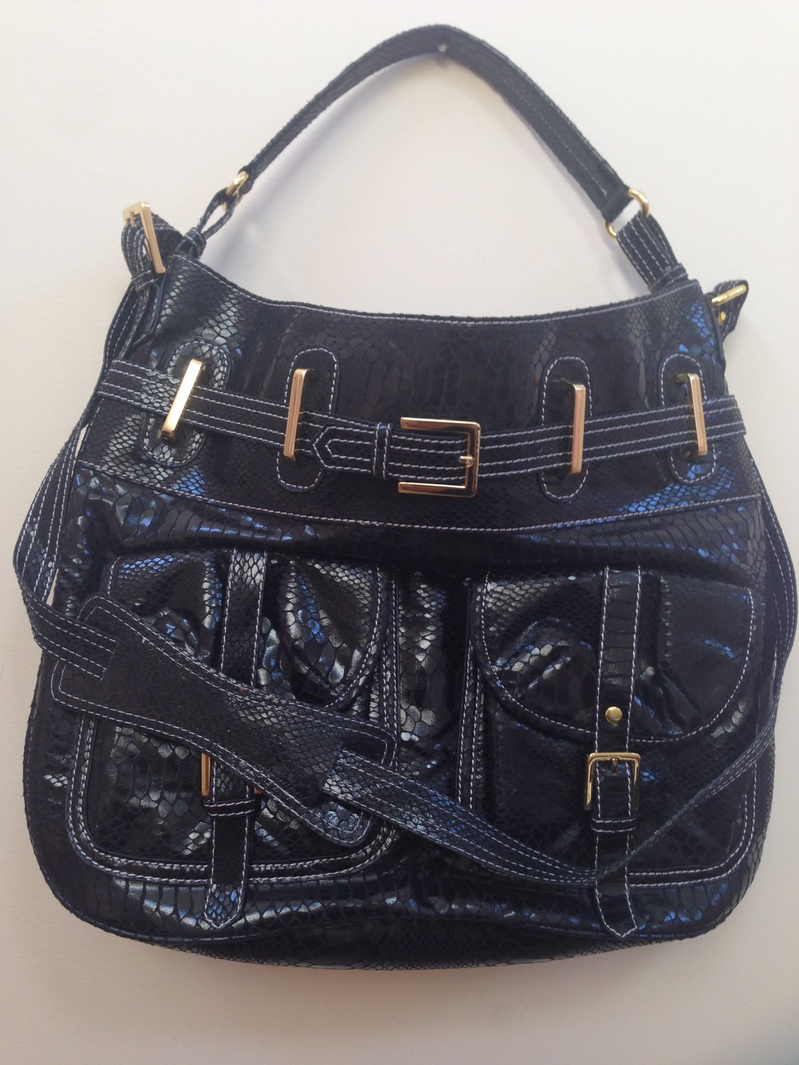New Black Trendy April Handbag without tags