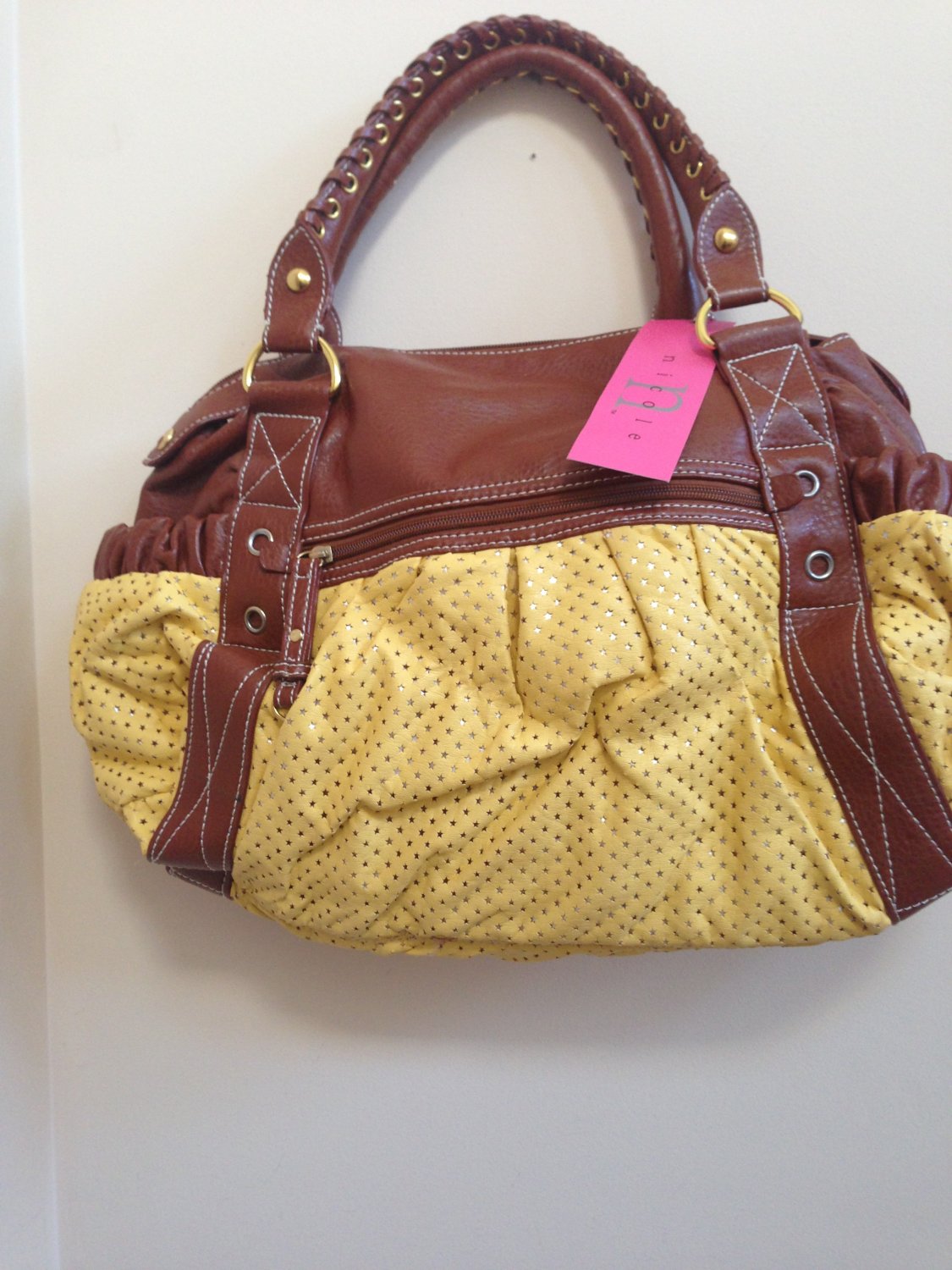 Two Toned Nicole lee Handbag