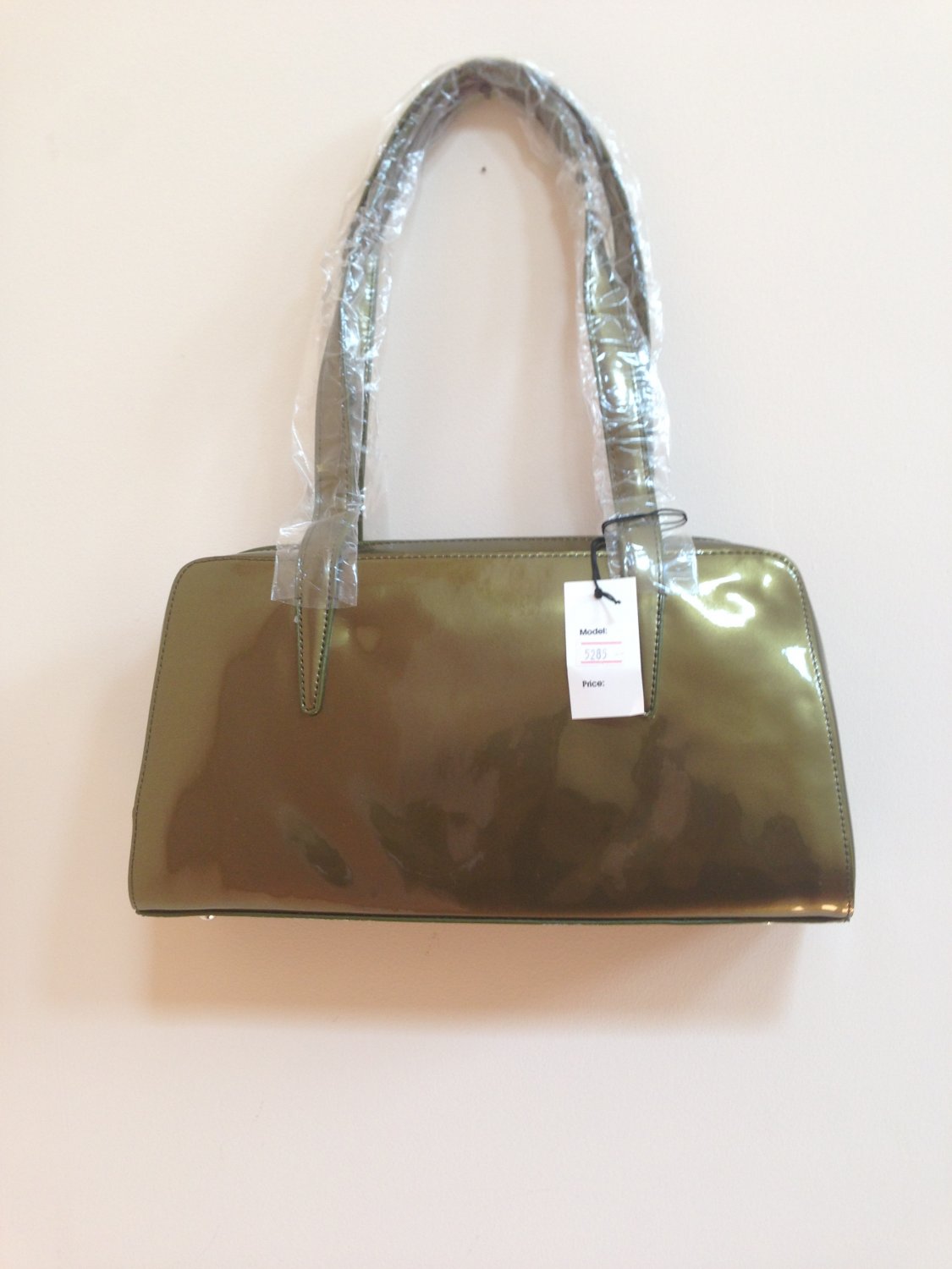 Olive Green Pearl Handbag