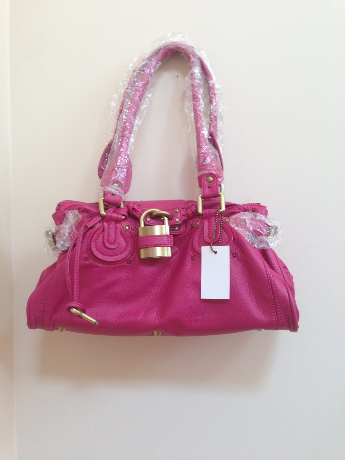 Trendy Fuschia Pink Serena Handbag