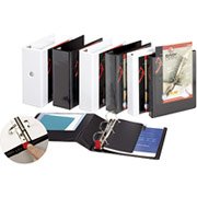5" Cardinal® EasyOpen® ClearVue™ Binders with Locking D-Rings