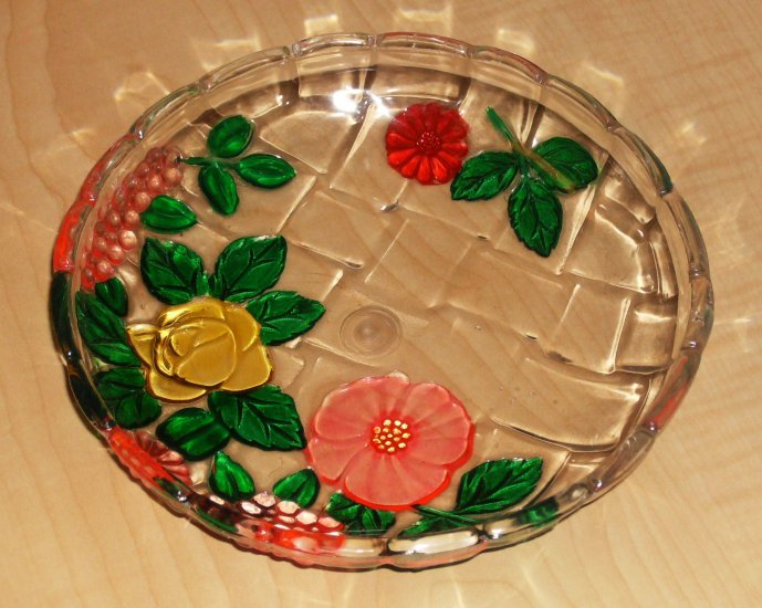 Flowered Candy Dish