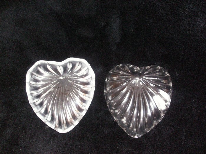 Crystal Heart Trinket Box