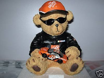 Tony Stewart Nascar Resin Bear