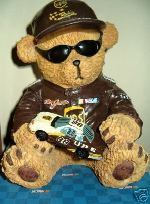 Dale Jarrett Nascar Resin Bear