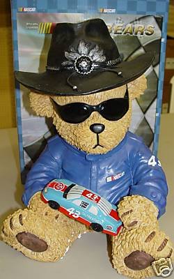 Richard Petty Nascar Resin Bear