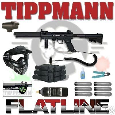 Tippmann A-5 Sniper Paintball Gun Tippman A5 Flatline
