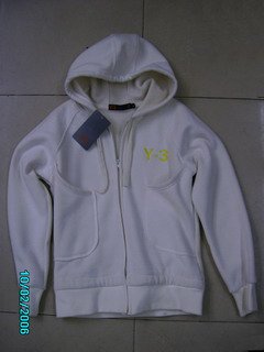 Adidas Jacket - White (Hooded)
