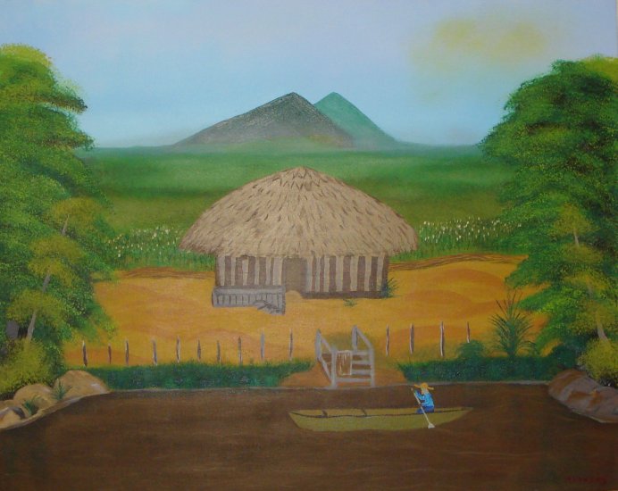 Carib river side
