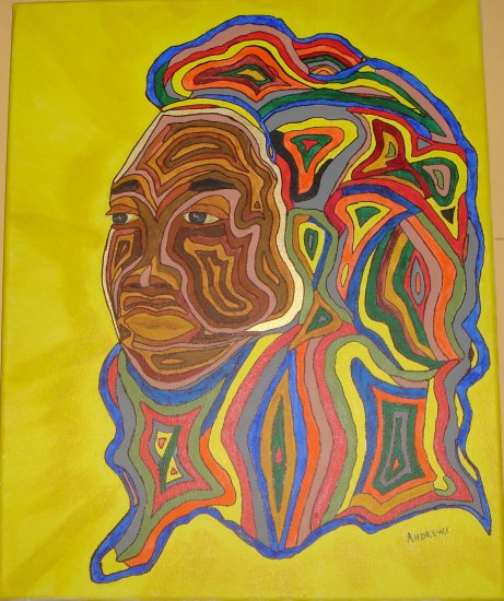 Colorful character