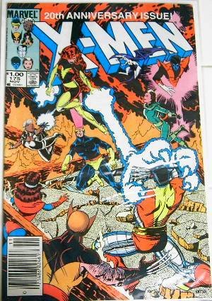 November 1983 Marvel Comics "X-Men" #175 Special 20th Anniversary Issue