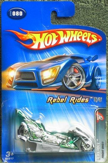 2004 Hot Wheels "Rebel Rides" Fright Bike 5 of 5 in Series
