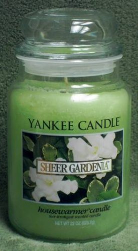 Yankee Candle "Sheer Gardenia" 22oz. Housewarmer Candle