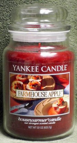 Yankee Candle "Farmhouse Apple" 22oz. Housewarmer Candle