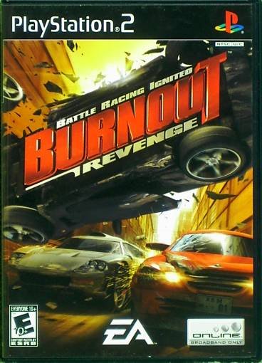 Playstation 2 " Burnout Revenge" Video Game Used