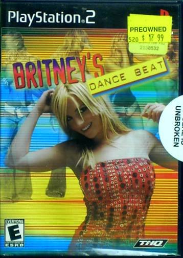 Playstation 2 "Britney's Dance Beat" Video Game Used