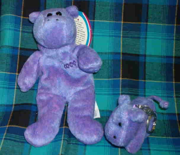 NWT Hilda the Hippo Millennium AVON Beanie