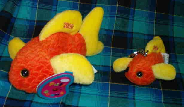 NWT Gill the Goldfish Millennium AVON Beanie