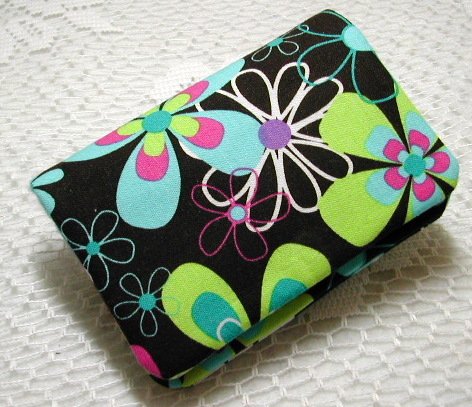 Needle Book Wallet - Far Out Spa Michael Miller