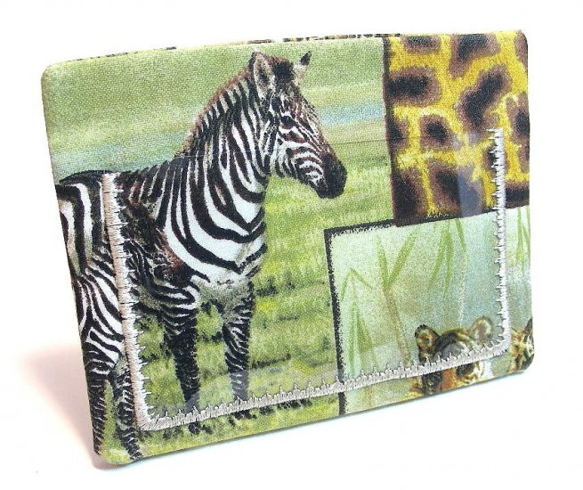 Clear Pocket ATM - Debit - Credit - ID Card Badge Holder - Wild Animals