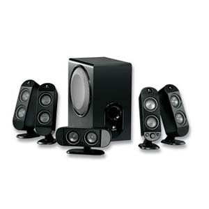 Logitech - X-530 5.1 Speaker System