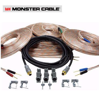 MONSTER CABLE® ALL-IN-ONE HOME THEATRE CONNECTION KIT WITH S-VIDEO