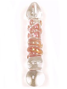 Phallix Glass Massager - Golden Rotary Love Wand