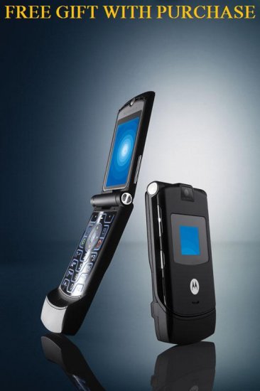 Motorola Razr V3 Unlocked GSM Quadband Bluetooth Camera
