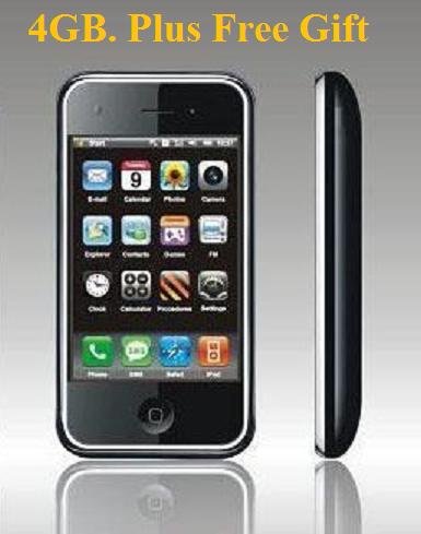 M89 3G ++Style Quad-band Windows 6.1 Wifi GPS Java Mobile Phone 4G Memory